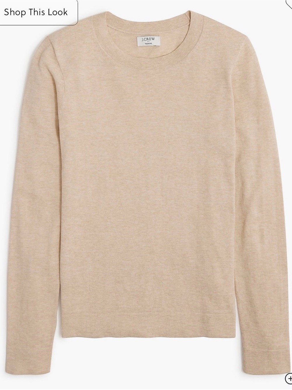 J.Crew Cotton Teddy Sweater Size M